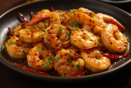 Camarones de Ajillo