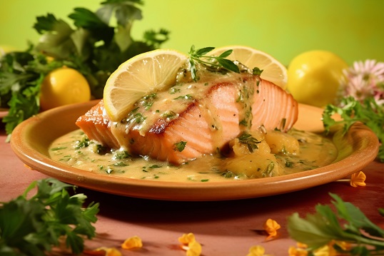 Salmón En Salsa 2
